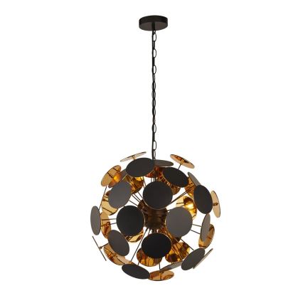 Searchlight - Подвесная люстра на тросе DISCUS 4xE14/60W/230V