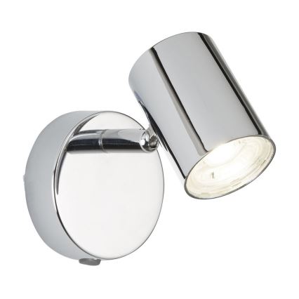 Searchlight - Светодиодный настенный точечный светильник ROLLO 1xLED/4W/230V блестящий хром