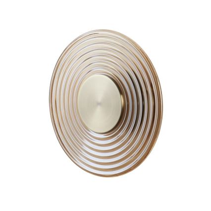 Searchlight - Диммируемый светодиодный настенный светильник CLEO LED/9,4W/230V латунь