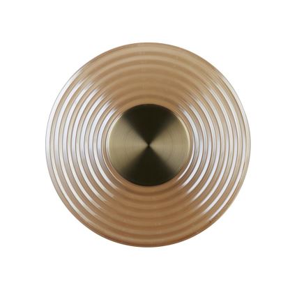 Searchlight - Димований настінний світильник CLEO LED/9,4W/230V, латунний