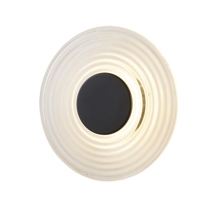 Searchlight - Светодиодный диммируемый настенный светильник CLEO LED/9,4W/230V чёрный