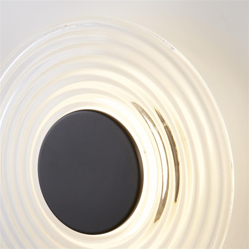 Searchlight - Светодиодный диммируемый настенный светильник CLEO LED/9,4W/230V чёрный