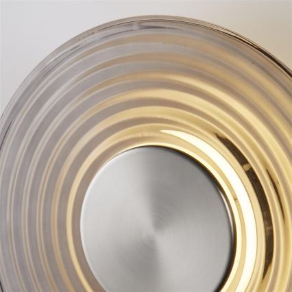 Searchlight - LED Димований настінний світильник CLEO LED/9,4W/230V сірий