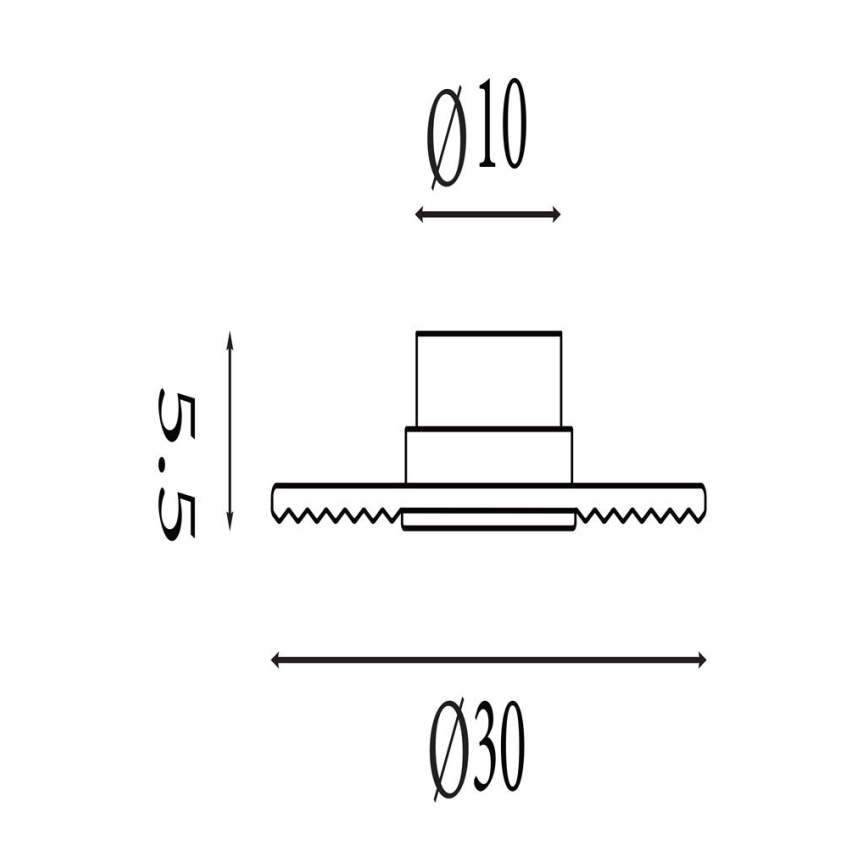 Searchlight - LED Димований настінний світильник CLEO LED/9,4W/230V сірий