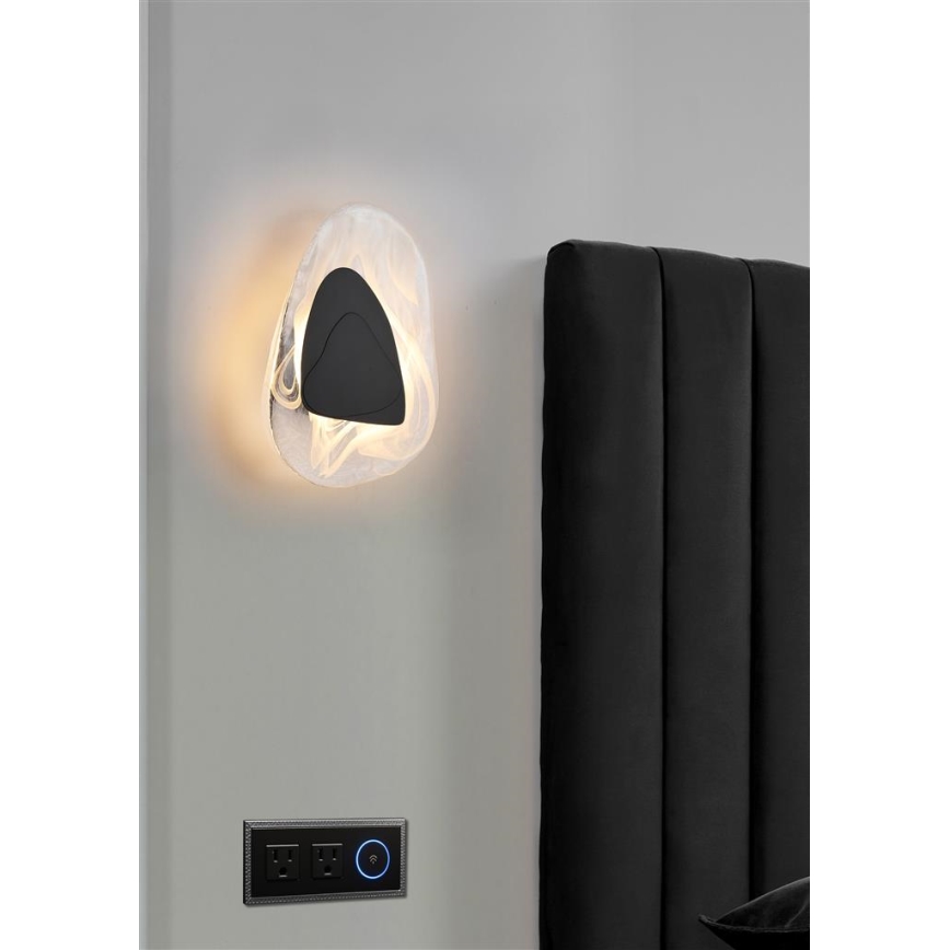 Searchlight - настенный LED-светильник DESTINY LED/8W/230V черный