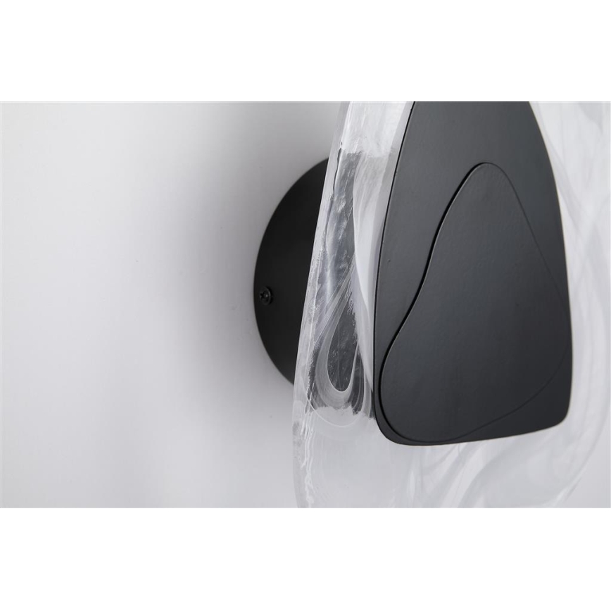 Searchlight - LED Настінний світильник DESTINY LED/8W/230V чорний