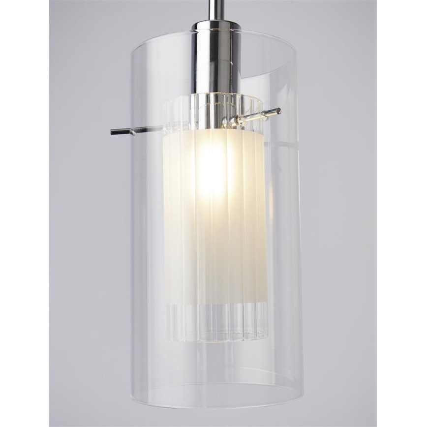 Searchlight - Подвесная люстра DUO 3xE14/60W/230V блестящий хром