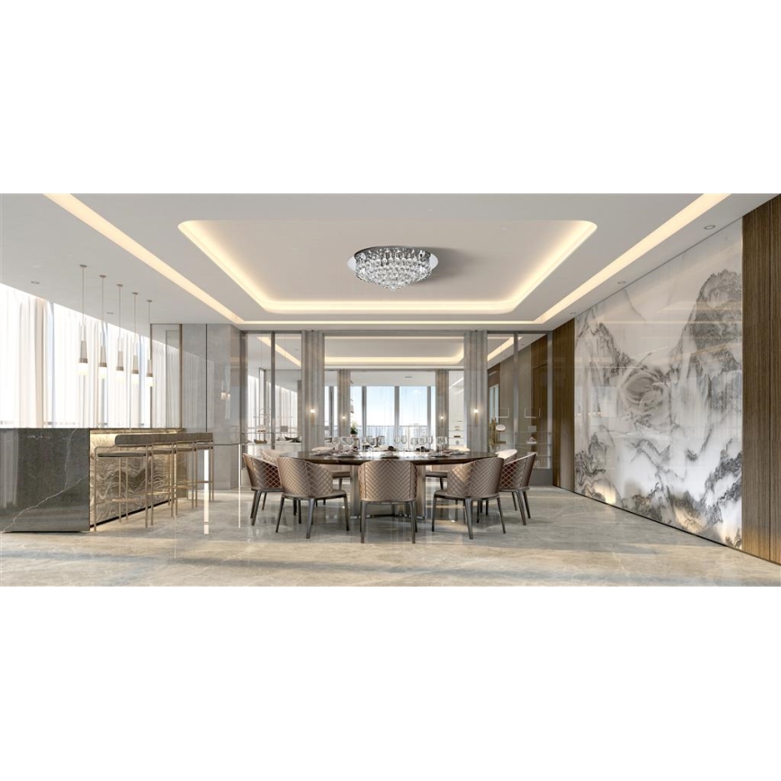 Searchlight - Потолочный светильник HANNA 8xG9/33W/230V