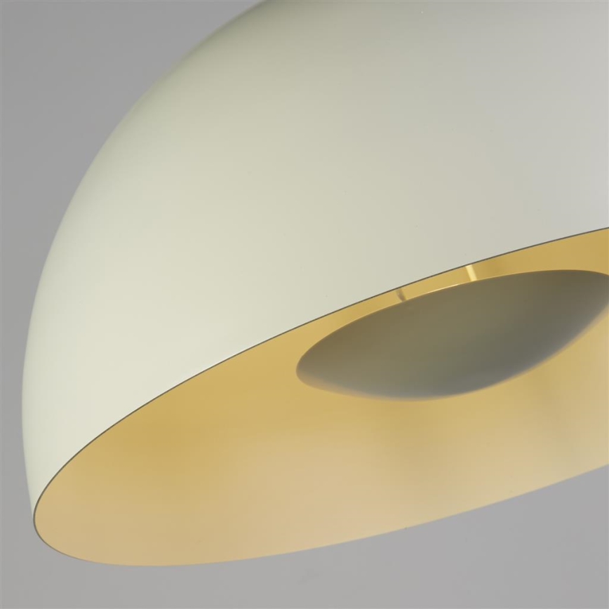 Searchlight - Подвесная люстра на тросе MARS 1xE27/60W/230V Ø 25 см, кремовая