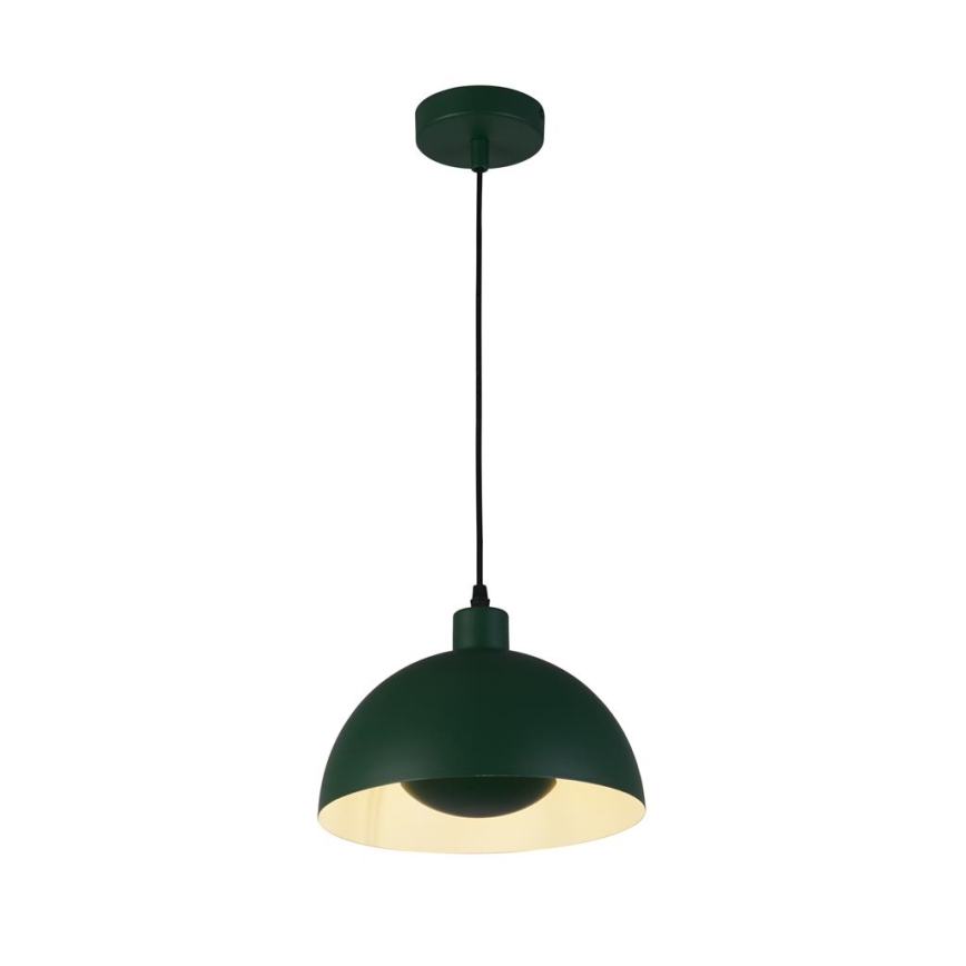 Searchlight - Подвесная люстра MARS на тросе 1xE27/60W/230V Ø 40 см, зелёная