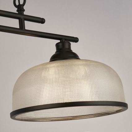 Searchlight - Люстра на ланцюгу BISTRO 3xE27/60W/230V чорний