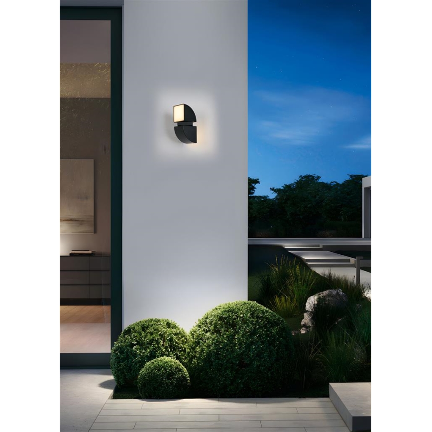 Searchlight - LED зовнішній настінний світильник DAKOTA 2xLED/4W/230V IP44