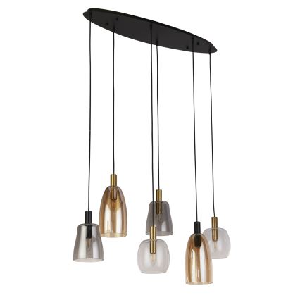 Searchlight - Подвесная люстра DIVINE 6xE14/60W/230V