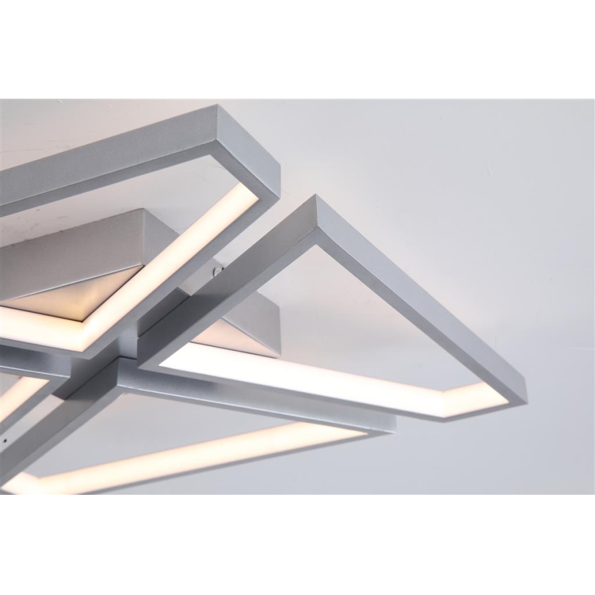 Searchlight - LED стельовий світильник QUATRO з регульованою яскравістю, 29 Вт/230 В, 40x40 см