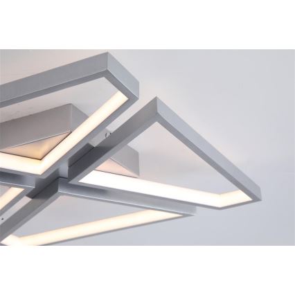 Searchlight - Светодиодный диммируемый потолочный светильник QUATRO LED/29W/230V 40x40 cm