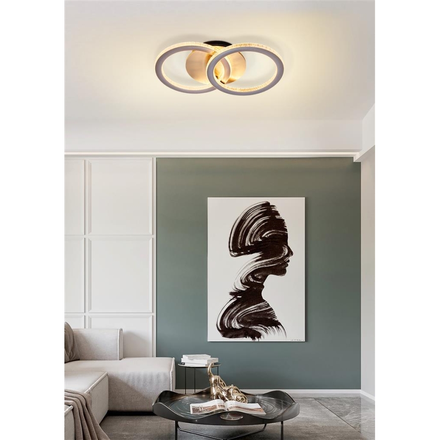 Searchlight - стельовий LED світильник з регульованою яскравістю SPECS LED/24W/230V 3000K 25x42,5 cm