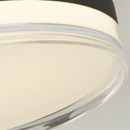 Searchlight - светодиодный потолочный светильник CYPRUS LED/21W/230V, диам. 30 см, чёрный