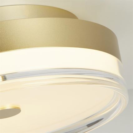 Searchlight - світлодіодний стельовий світильник CYPRUS LED/21W/230V діаметр 30 см золотистий