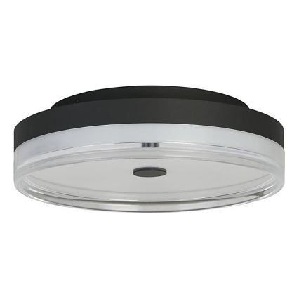 Searchlight - LED стельовий світильник CYPRUS LED/29W/230V діам. 40 см чорний