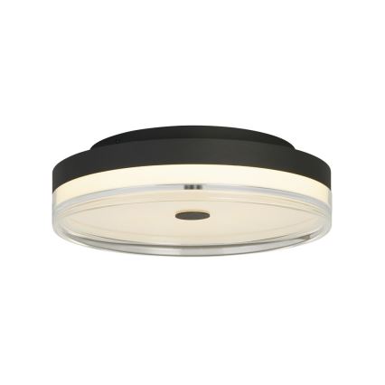 Searchlight - LED стельовий світильник CYPRUS LED/29W/230V діам. 40 см чорний