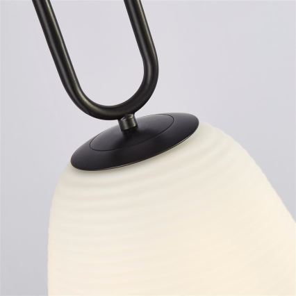 Searchlight - Підвісна люстра ELIXIR 1xE27/60W/230V білий