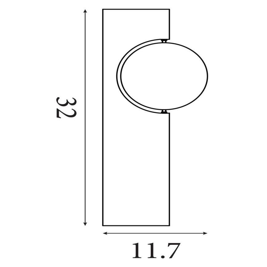 Searchlight - потолочный светильник RADIANCE 3xE27/60W/230V, диаметр 37,5 см, чёрный