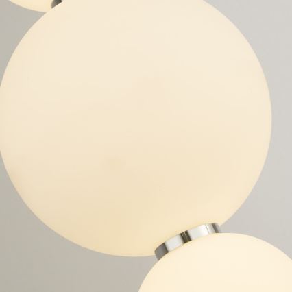 Searchlight - Підвісна світлодіодна люстра SNOWBALL LED/18W/230V