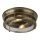 Searchlight 5182AB - Потолочный светильник EDINBURGH I 2xE27/40W/230V бронза