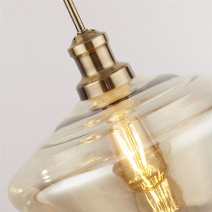Searchlight - Подвесная люстра MIA 3xE27/60W/230V латунь