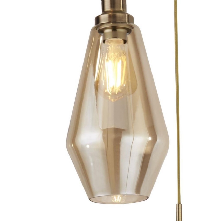 Searchlight - Подвесная люстра MIA 3xE27/60W/230V латунь