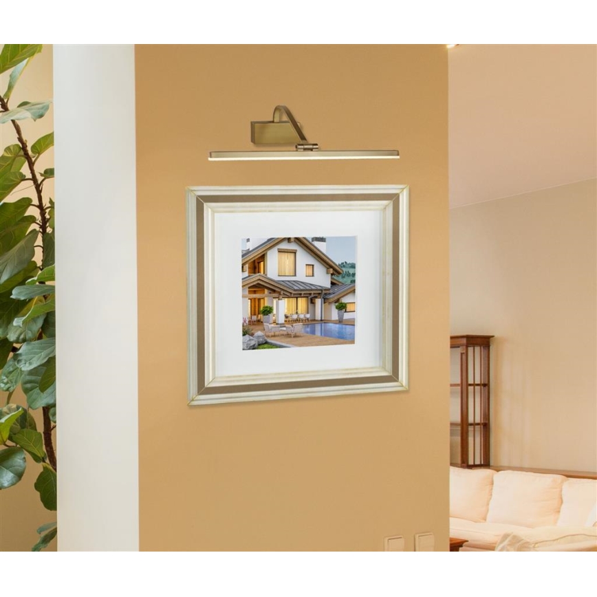 Searchlight - Світлодіодне підсвічування картин LED/12W/230V золотий