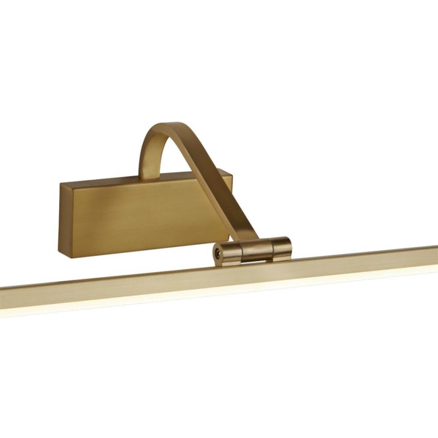 Searchlight 5551-70SB - Светодиодный светильник для подсветки картин LED/17W/230V золотой