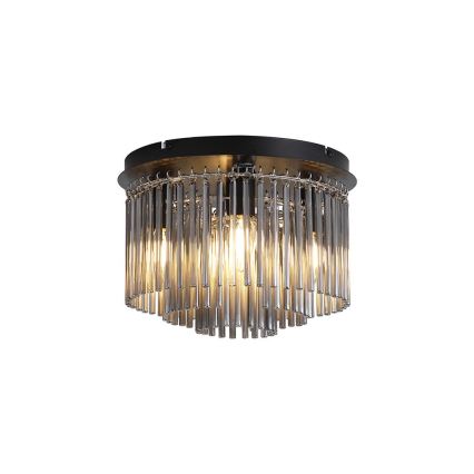 Searchlight - стельовий світильник SWIZZLE 5xE14/60W/230V діам. 32 см димчастий