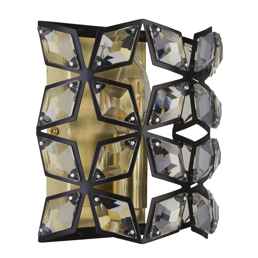 Searchlight - Настінний світильник IRIS 1xE14/60W/230V латунь