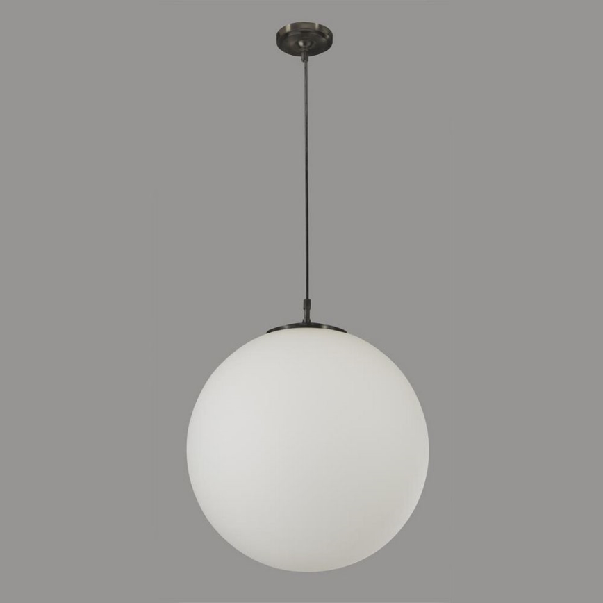 Searchlight - Підвісна люстра ATOM 1xE27/60W/230V білий/чорний