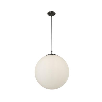 Searchlight - Підвісна люстра ATOM 1xE27/60W/230V білий/чорний
