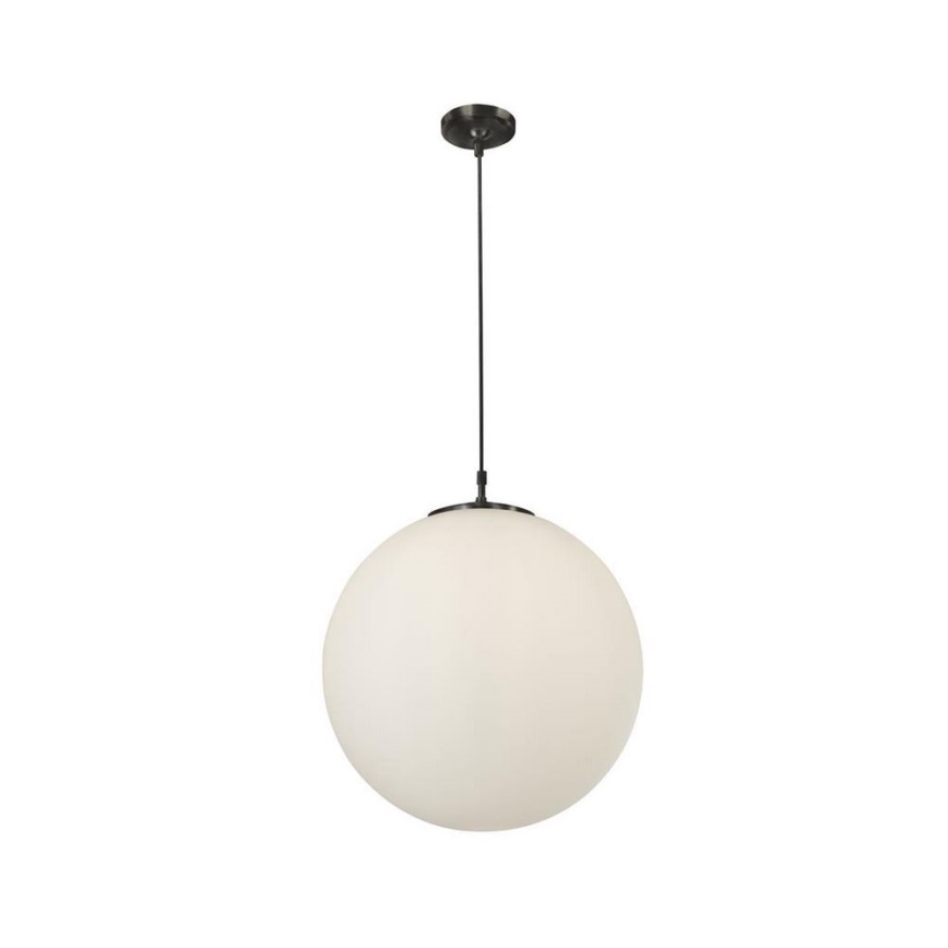 Searchlight - Підвісна люстра ATOM 1xE27/60W/230V білий/чорний