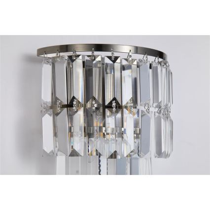 Searchlight - Бра для ванної кімнати EMPIRE 2xE14/7W/230V IP44