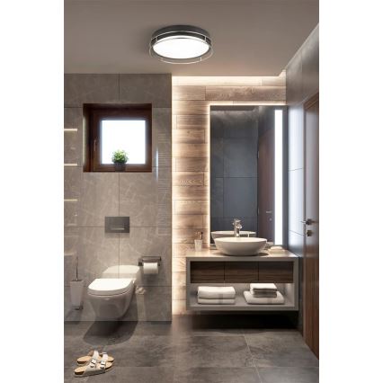 Searchlight - Потолочный светильник для ванной комнаты PHEONIX 2xE14/60W/230V диаметр 30 см IP44