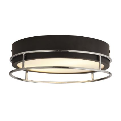 Searchlight - Стельовий світильник для ванної кімнати PHEONIX 2xE14/60W/230V діаметр 30 см IP44