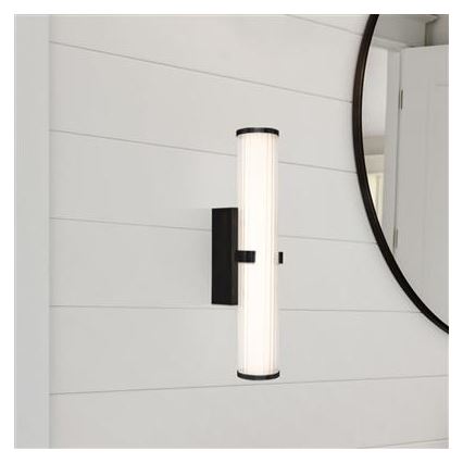 Searchlight - Світлодіодний світильник для ванної кімнати CLAMP LED/18W/230V IP44 чорний