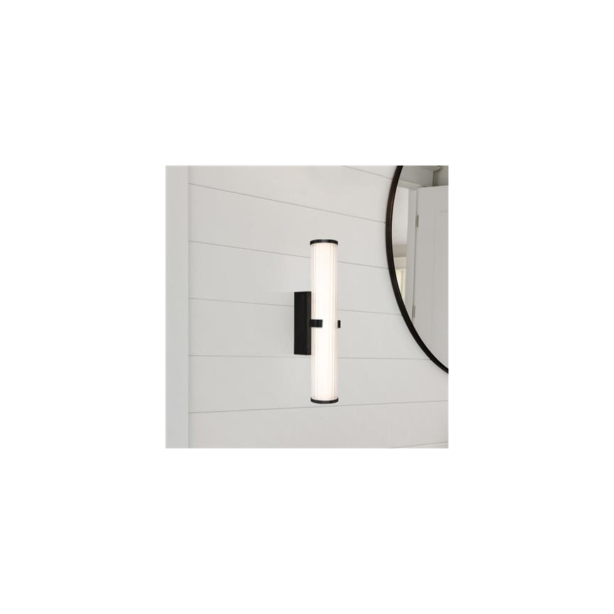 Searchlight - Світлодіодний світильник для ванної кімнати CLAMP LED/18W/230V IP44 чорний