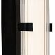 Searchlight - Светодиодный светильник для ванной комнаты CLAMP LED/23W/230V IP44 черная
