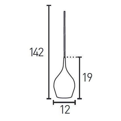 Searchlight - Подвесная люстра VIBRANT 1xE14/60W/230V металлический розовый