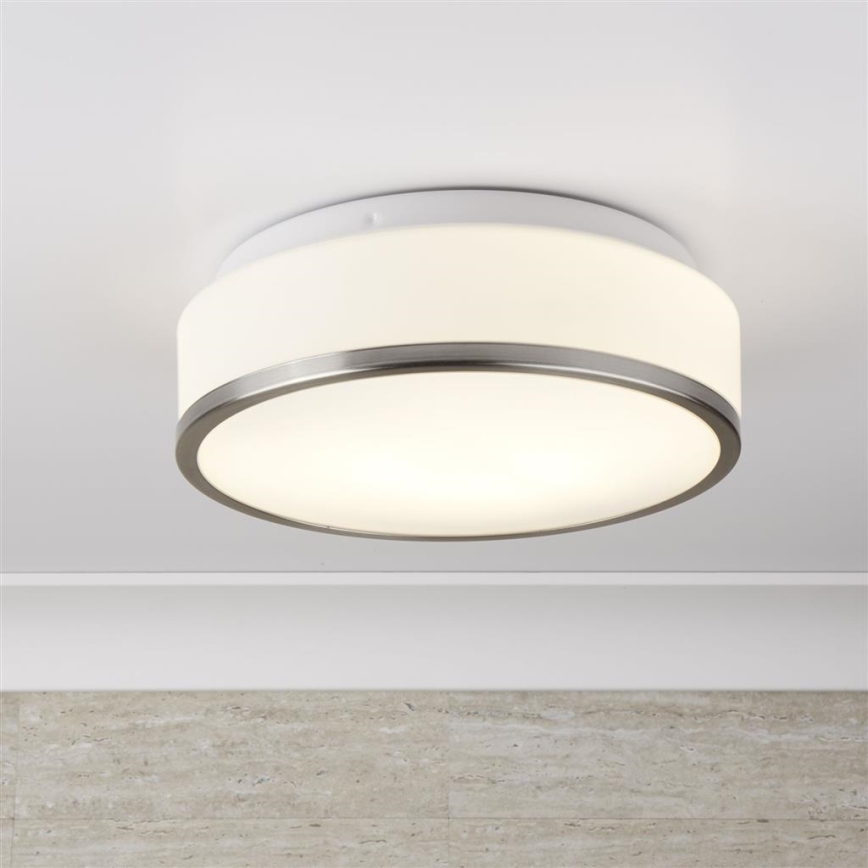 Searchlight - Потолочный светильник для ванной комнаты DISC 2xE27/60W/230V IP44