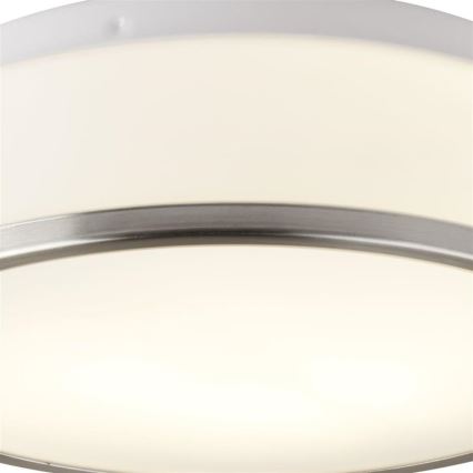 Searchlight - Потолочный светильник для ванной комнаты DISC 2xE27/60W/230V IP44