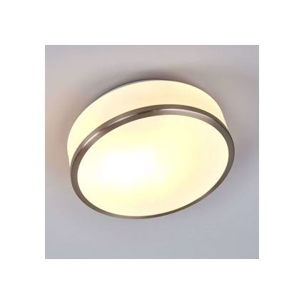 Searchlight - Стельове світильник для ванної кімнати DISC 2xE27/60W/230V IP44