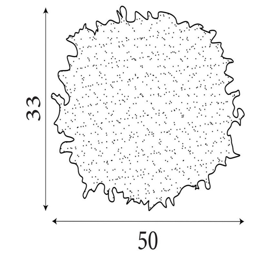 Searchlight - Абажур для люстры KATE, для ламп E14/E27, диаметр 50 см, розовый