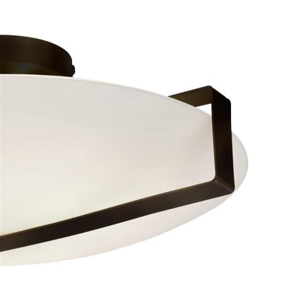 Searchlight - Потолочный светильник SUNDIAL 3xE27/40W/230V чёрный