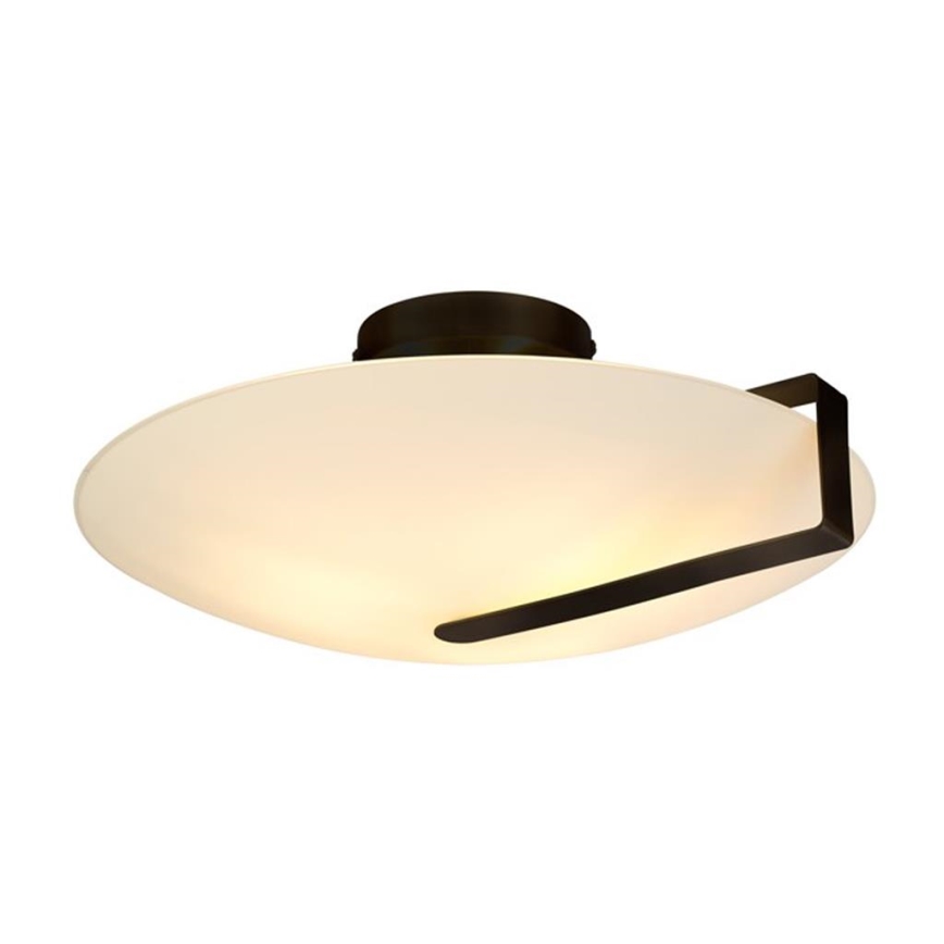 Searchlight - Потолочный светильник SUNDIAL 3xE27/40W/230V чёрный